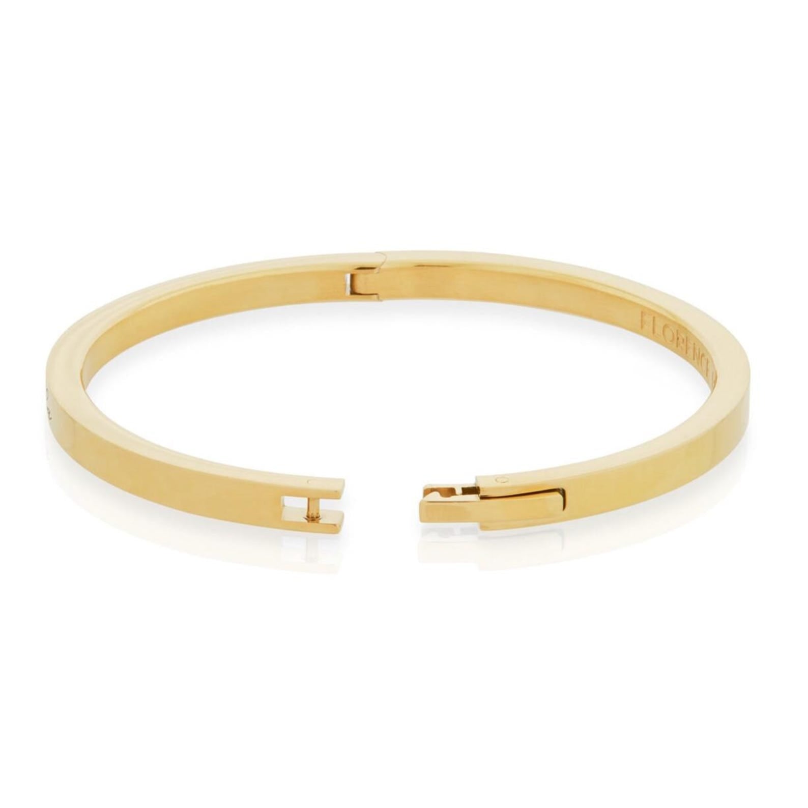 Personalized Adult's Engraved Name Bangle with Clasp