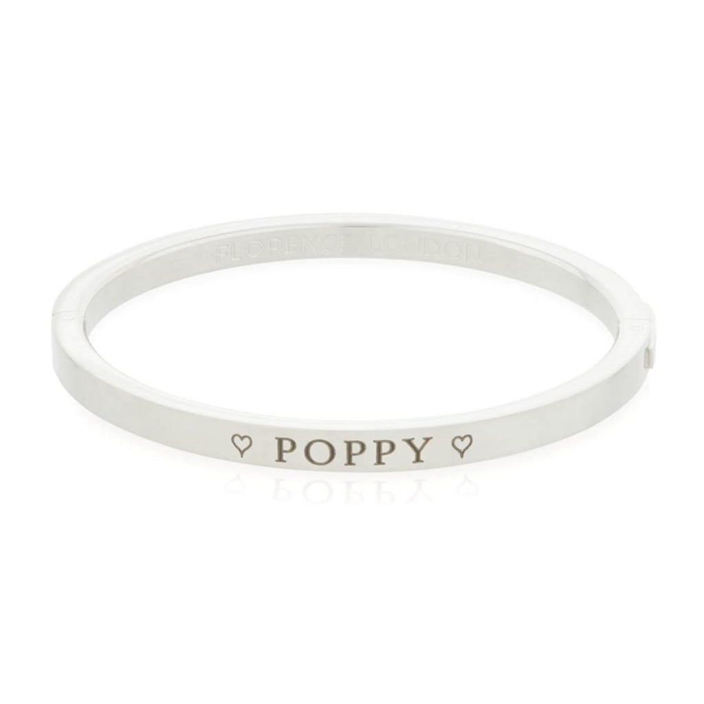 Personalized Adult's Engraved Name Bangle with Clasp