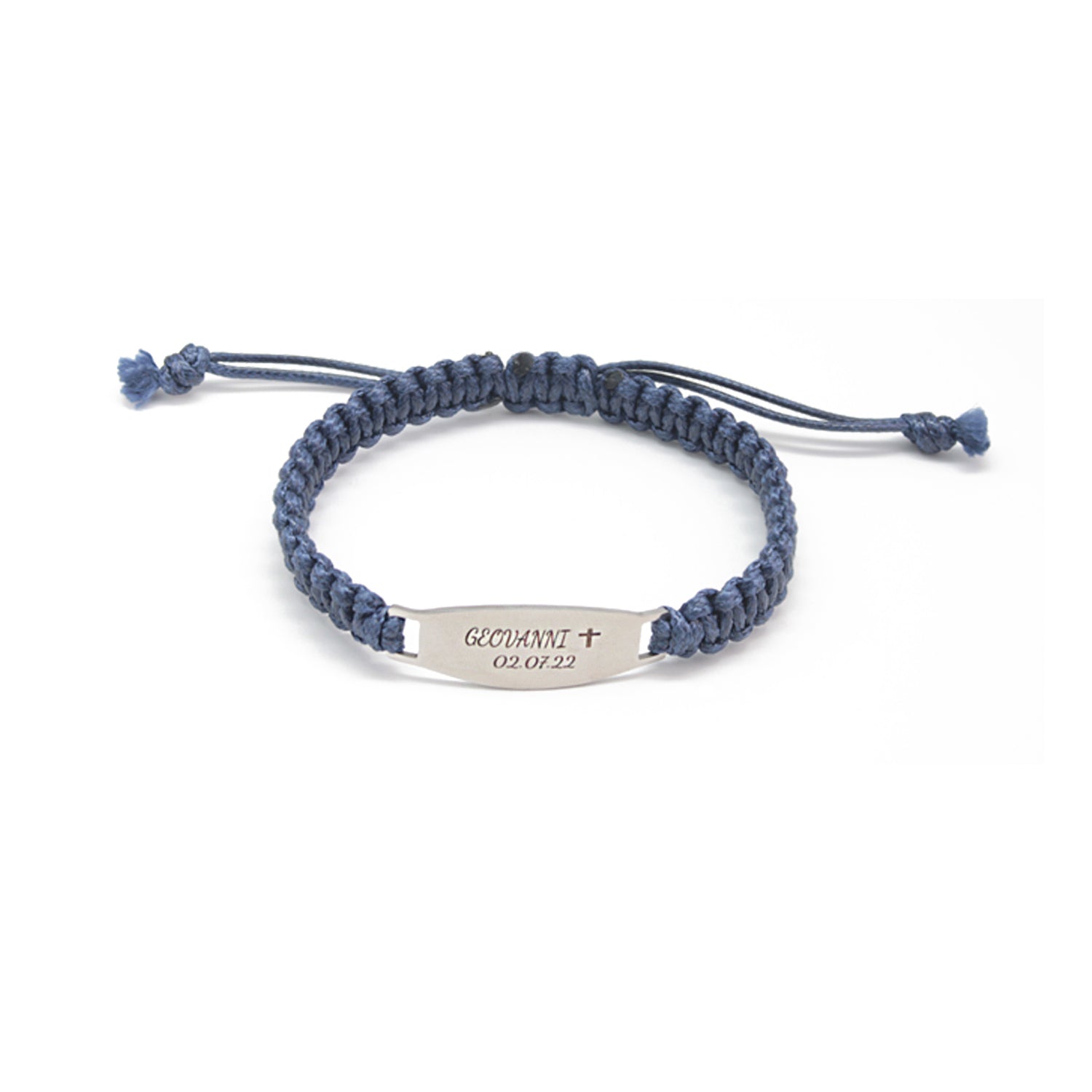 Men’s Braided Leather Custom Name Bracelet – A Gift That Speaks Without Words