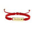 Halloween Baby Braided Cord Custom Bracelet (Parent-Child Style) – A Sweet Holiday Keepsake