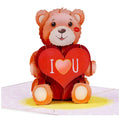 3D Teddy Bear Pop Up Card – Romantic Greeting Card