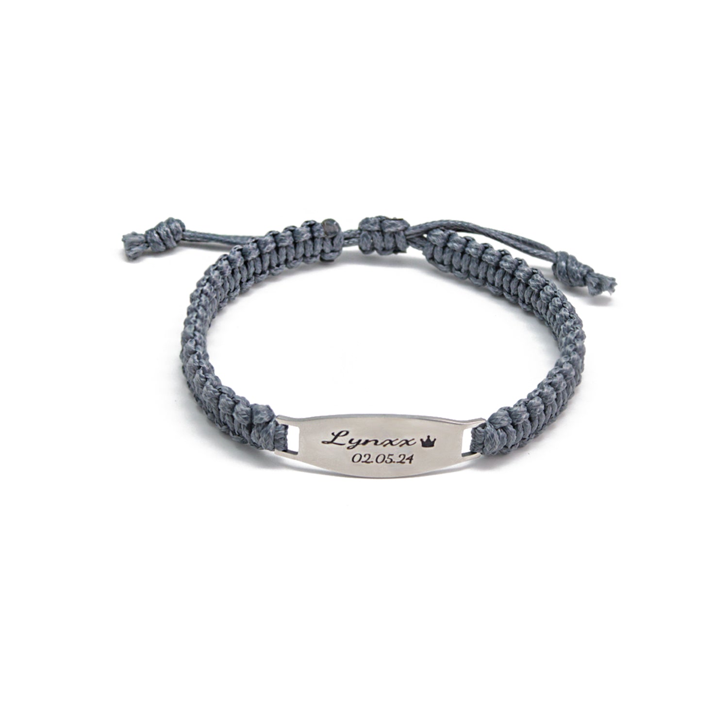 Men’s Braided Leather Custom Name Bracelet – A Gift That Speaks Without Words
