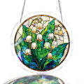 Acrylic Jigsaw Puzzle Suncatcher – Secret Lily Valley Window Hanging Decor