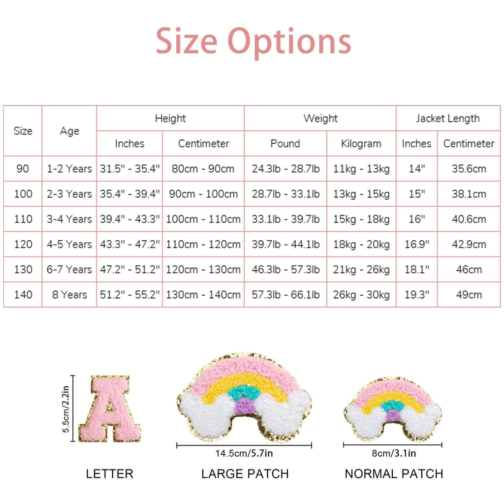Personalized Kids Patch Baseball Jacket – Custom Varsity Style for Boys & Girls