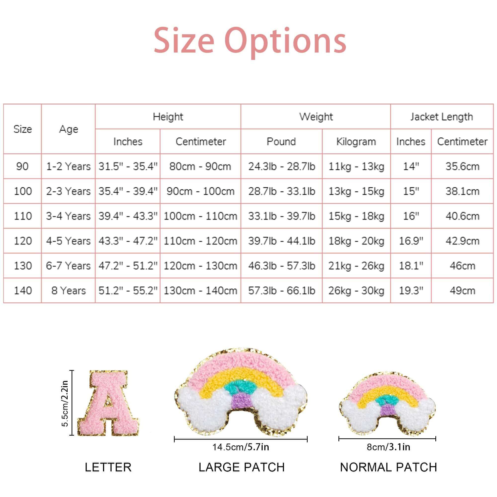 Personalized Kids Patch Baseball Jacket – Custom Varsity Style for Boys & Girls