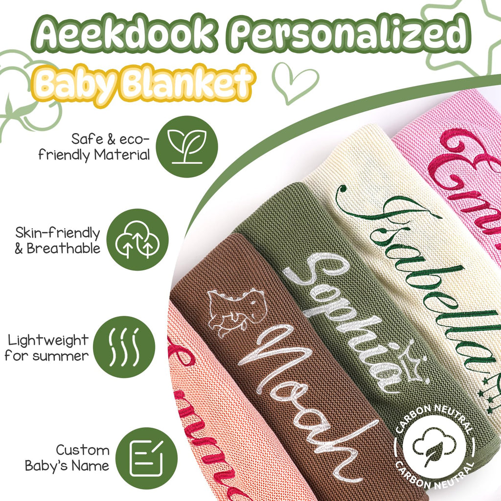 Personalized Baby Name Blanket