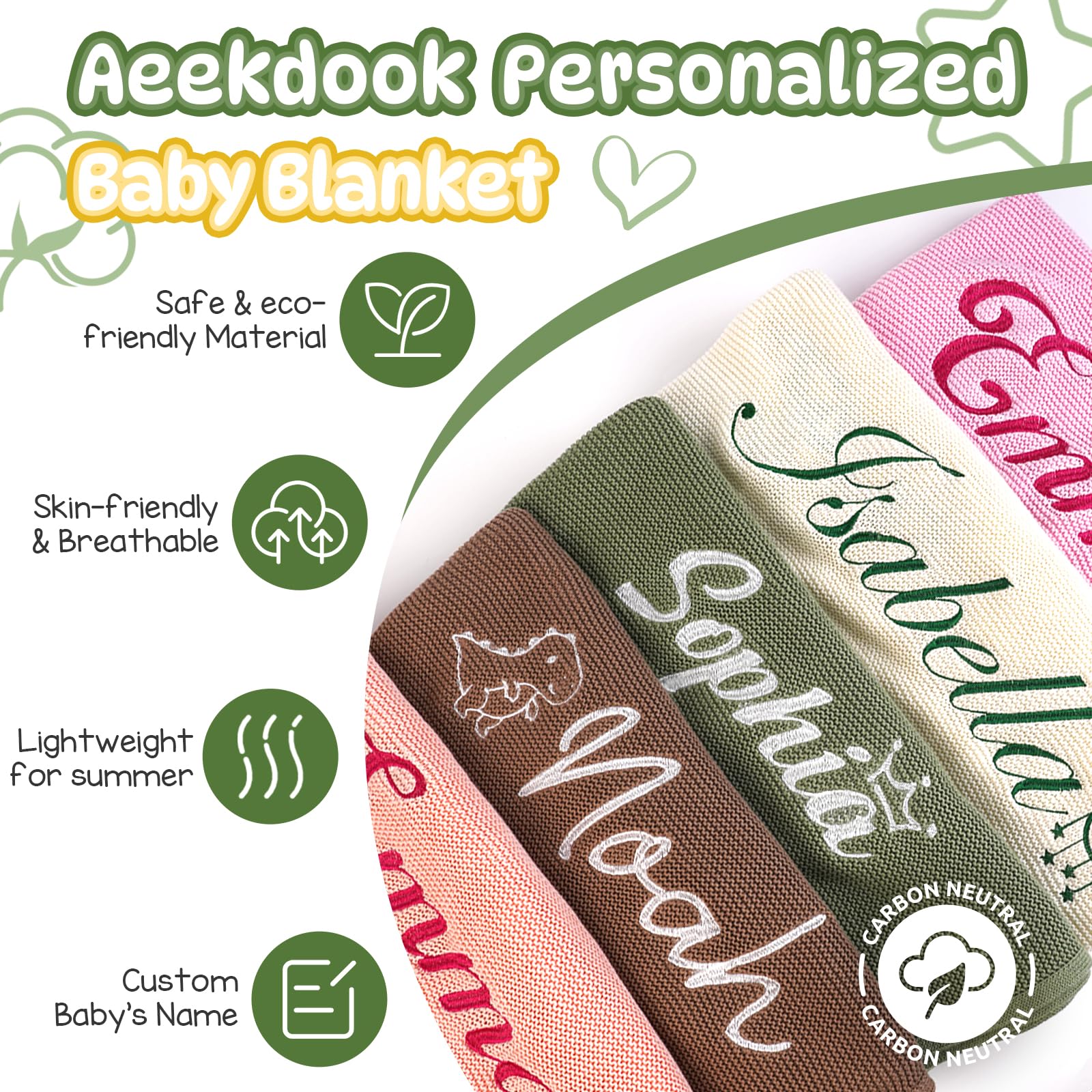 Personalized Baby Name Blanket