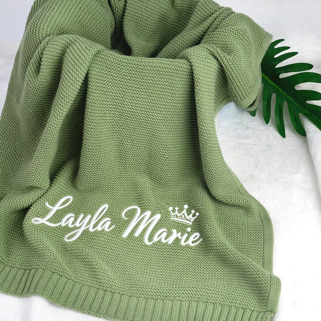 Personalized Baby Name Blanket