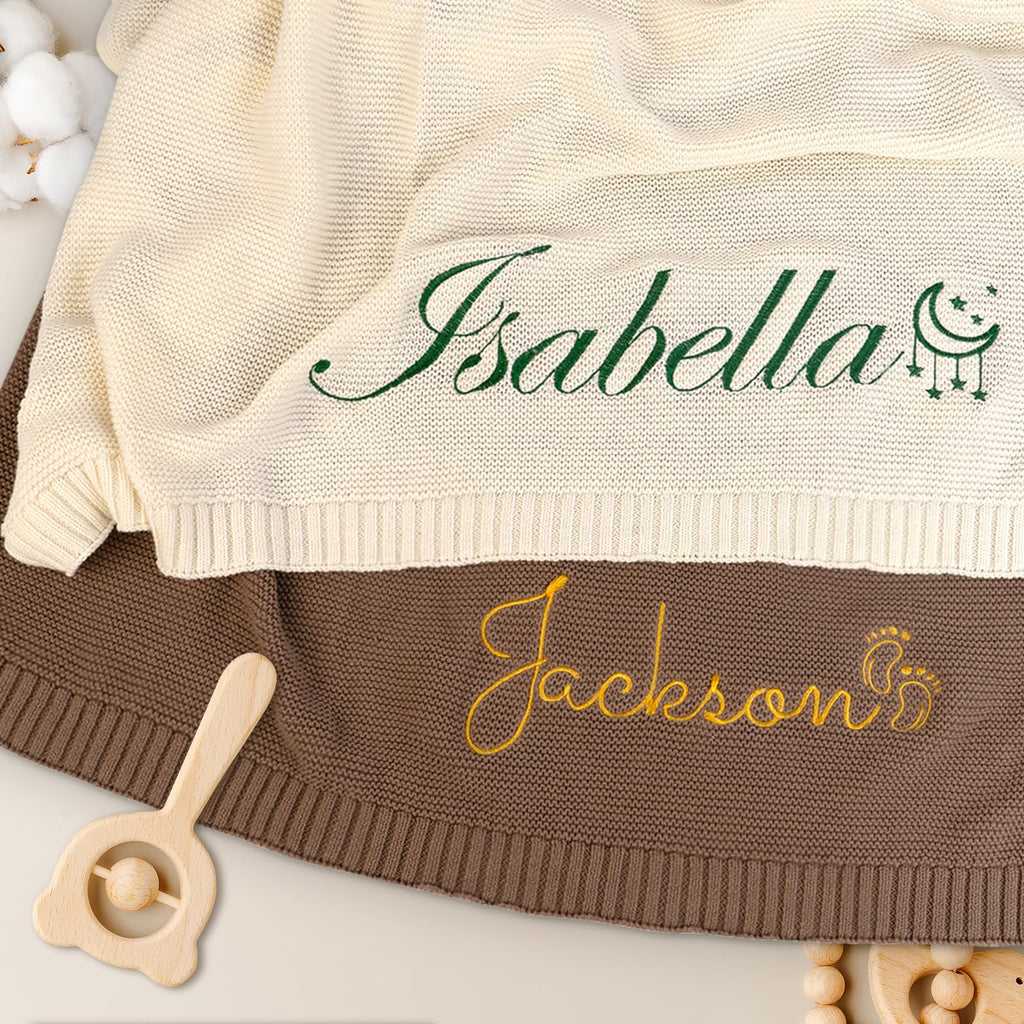 Personalized Baby Name Blanket