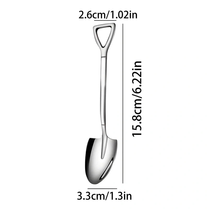Personalized Peanut Butter Shovel Spoon – Custom Name Engraved Stainless Steel Spoon | Funny Gift for Him or Her, Birthday, Father’s Day, Christmas Stocking Stuffer