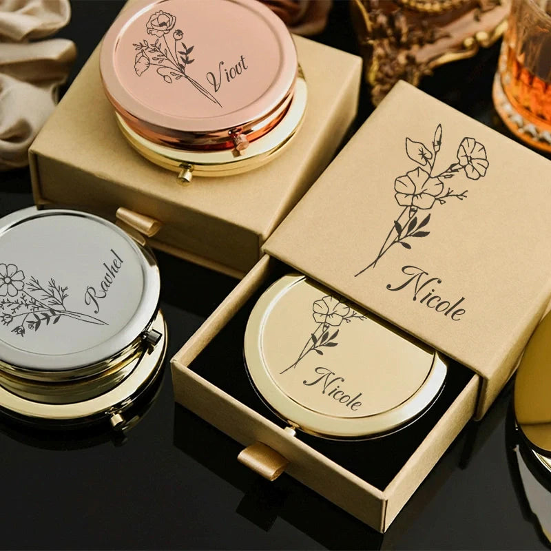 Custom Bridesmaids Makeup Mirror