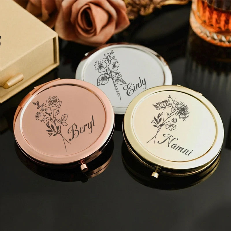 Custom Bridesmaids Makeup Mirror