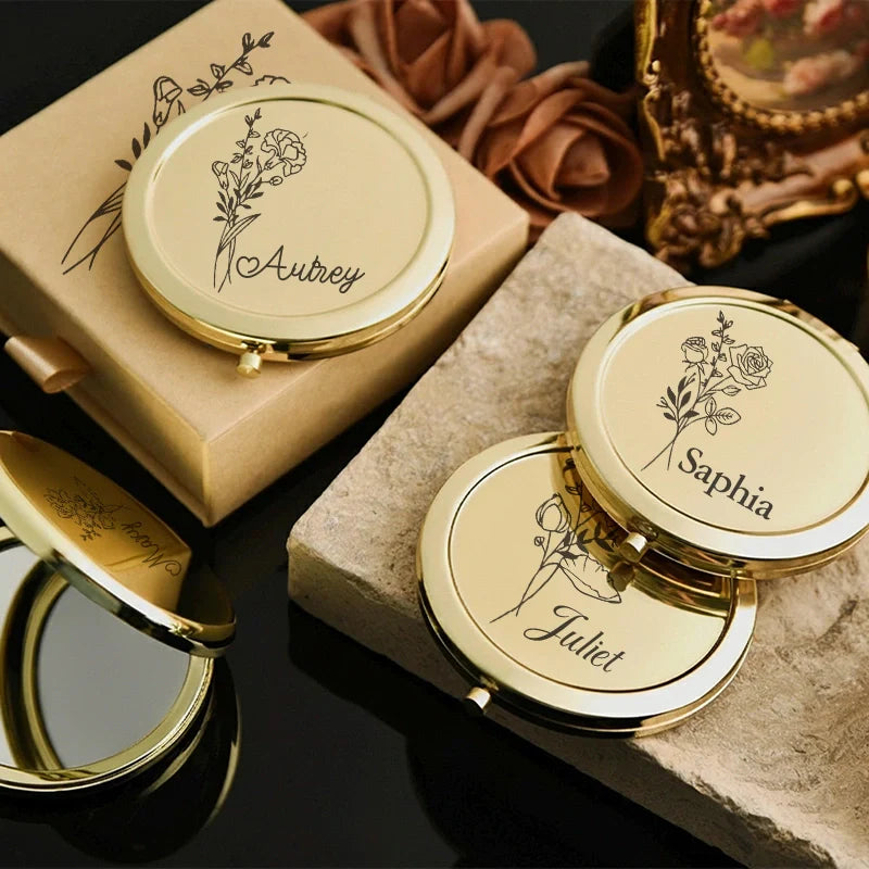 Custom Bridesmaids Makeup Mirror