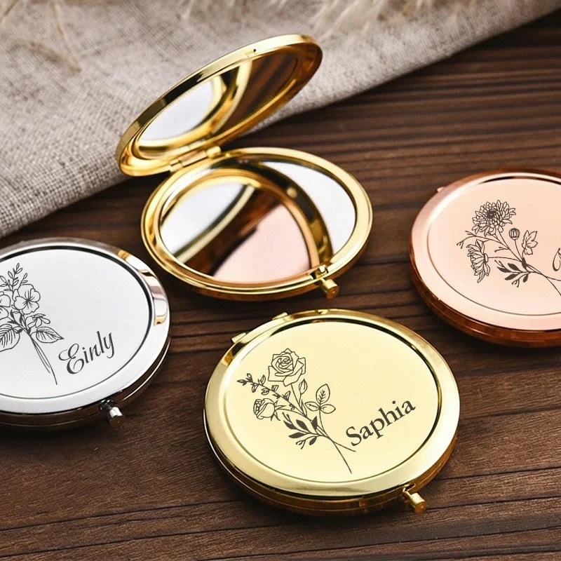 Custom Bridesmaids Makeup Mirror