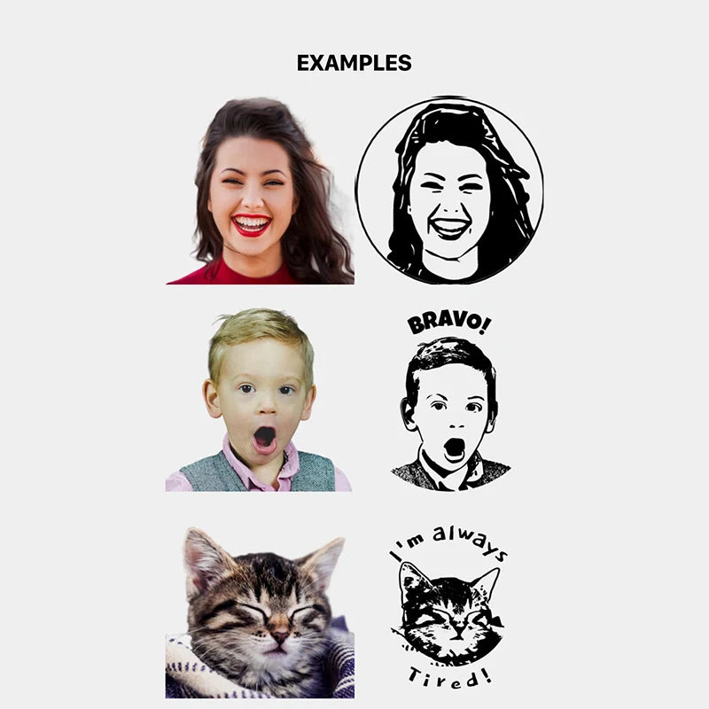 Custom Face Stamp
