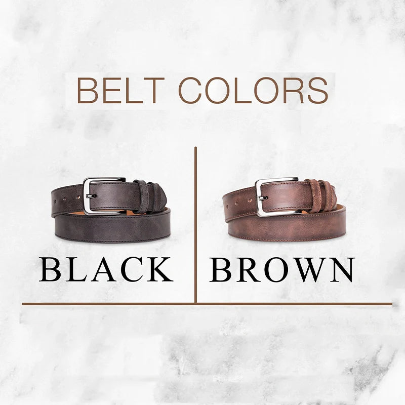 Custom Leather Belt for Men – Personalized Engraved Belt | Anniversary Gift for Husband | Valentine’s Day or Christmas Gift for Him