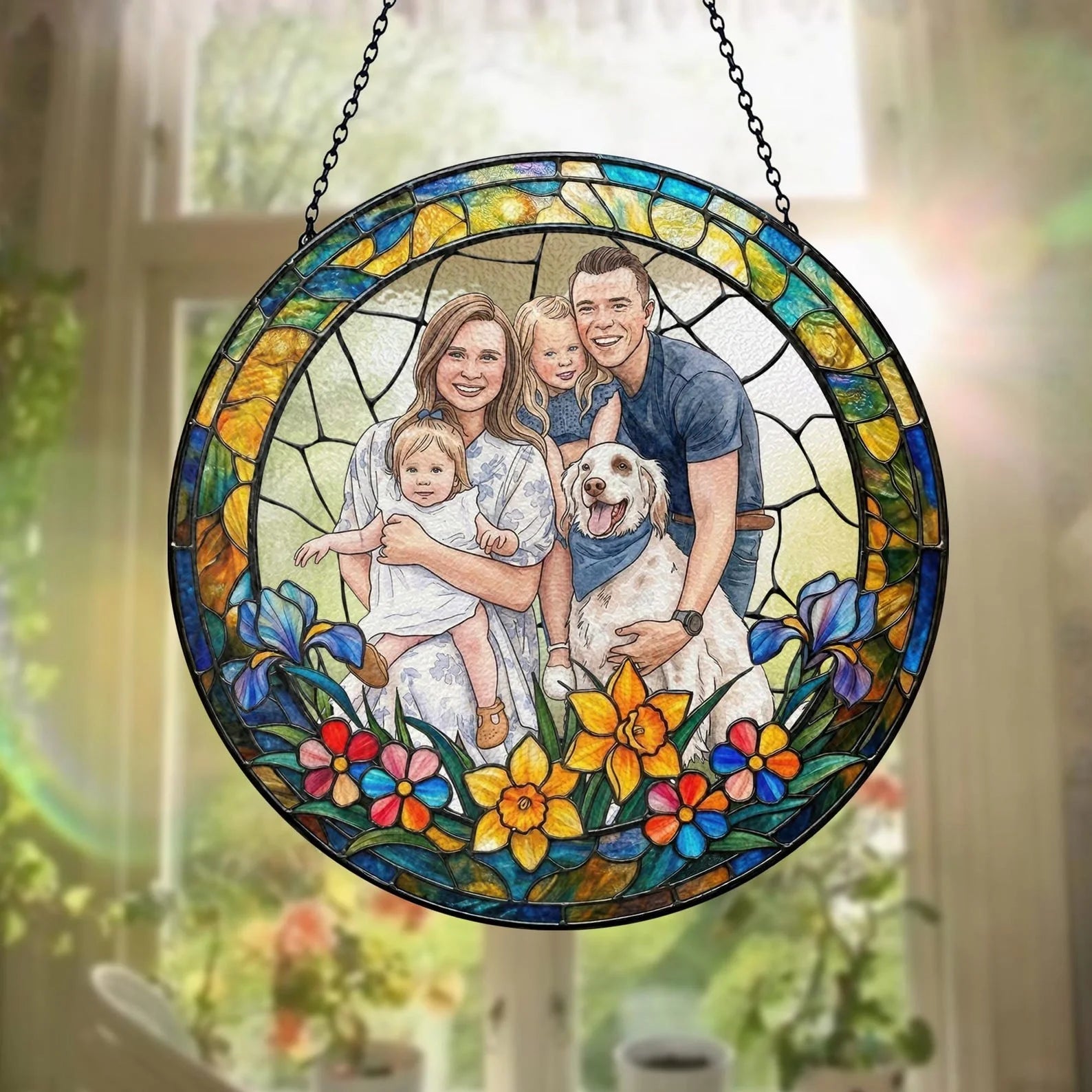 Custom Photo Acrylic Suncatcher