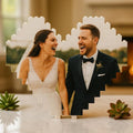 Custom Photo Building Blocks for Couples