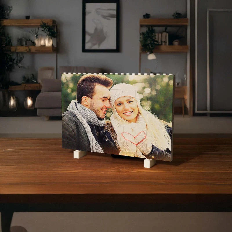 Custom Photo Building Blocks for Couples