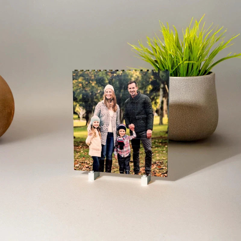 Custom Photo Building Blocks for Couples