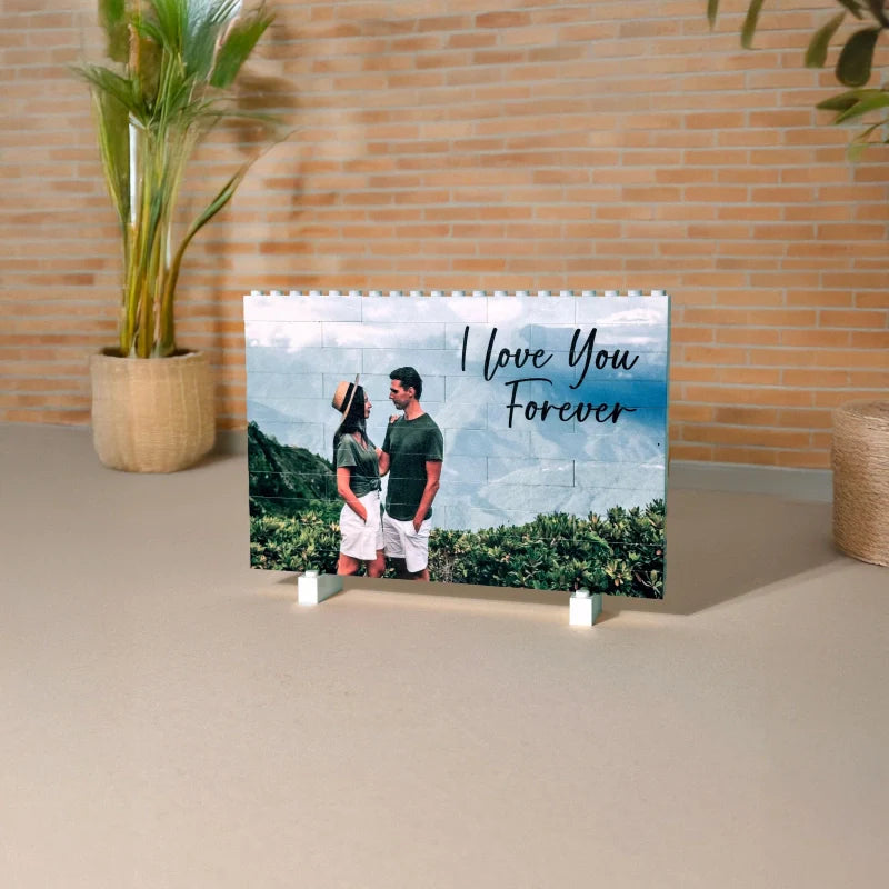 Custom Photo Building Blocks for Couples