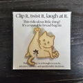Funny Wooden Bread Bag Ties
