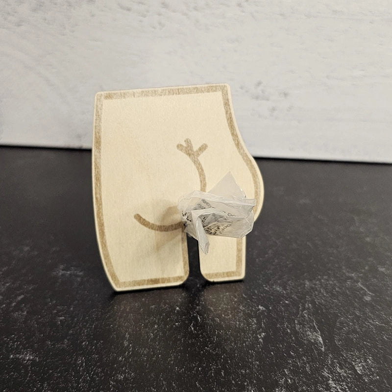 Funny Wooden Bread Bag Ties