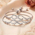 Infinity Love Bracelet for Mom – Elegant Zirconia Jewelry Gift for Women