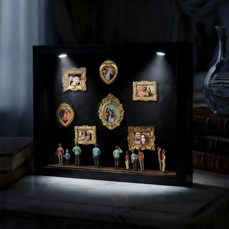 Museum of Us Frame – Personalized Shadow Photo Box