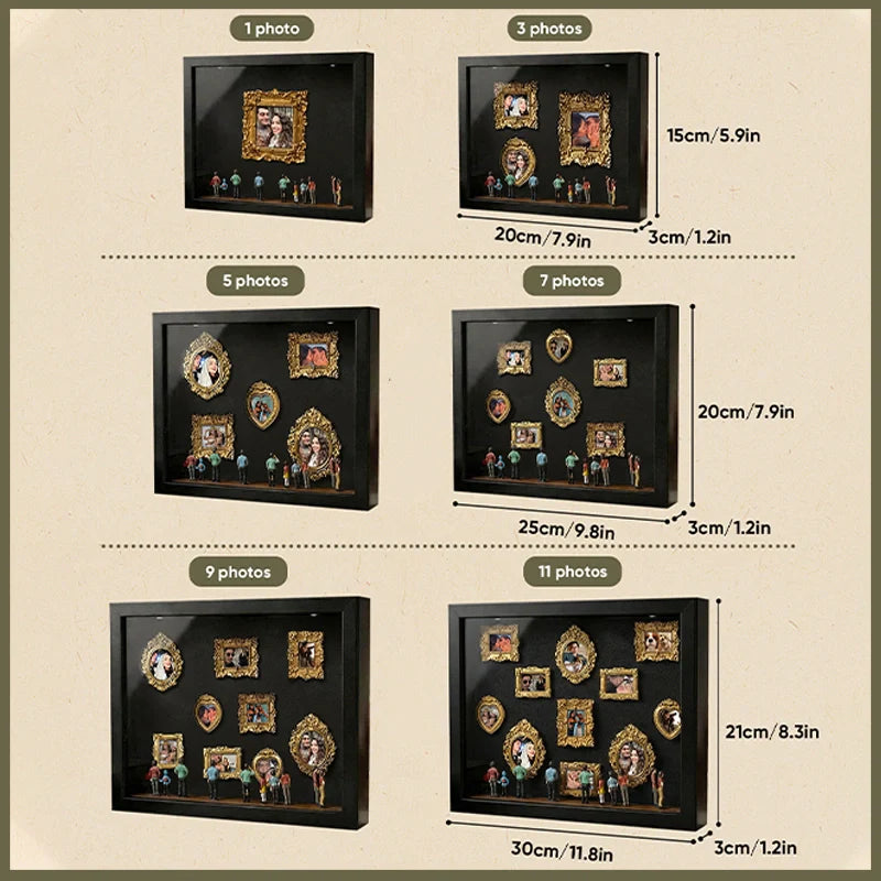Museum of Us Frame – Personalized Shadow Photo Box