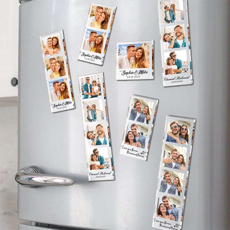 Personalized Photo Acrylic Fridge Magnet Custom