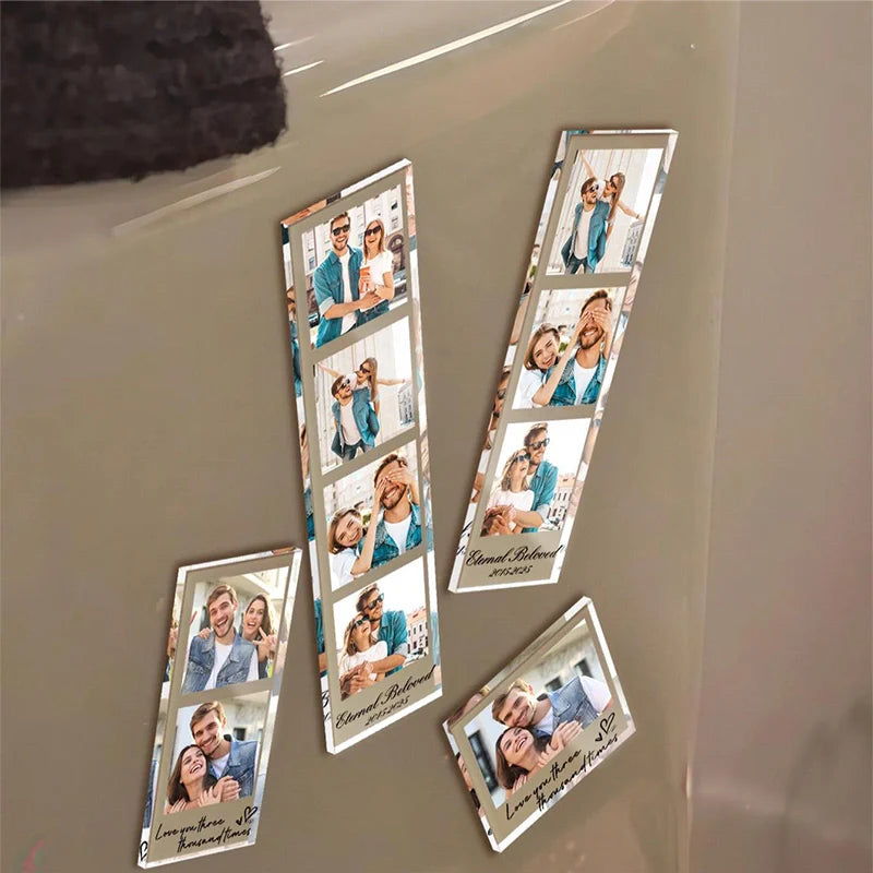 Personalized Photo Acrylic Fridge Magnet Custom