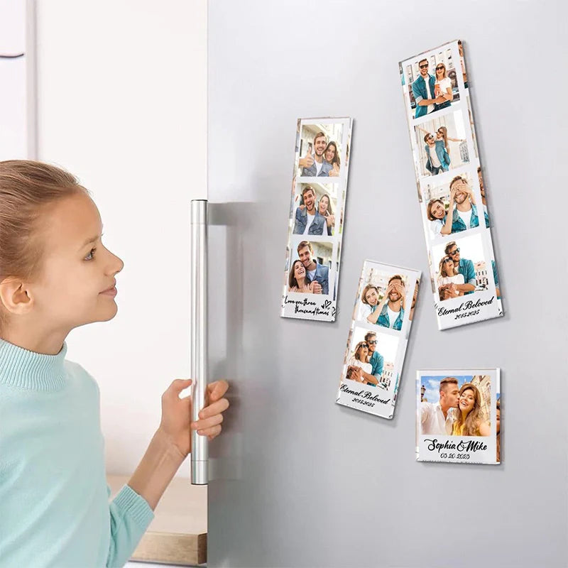 Personalized Photo Acrylic Fridge Magnet Custom
