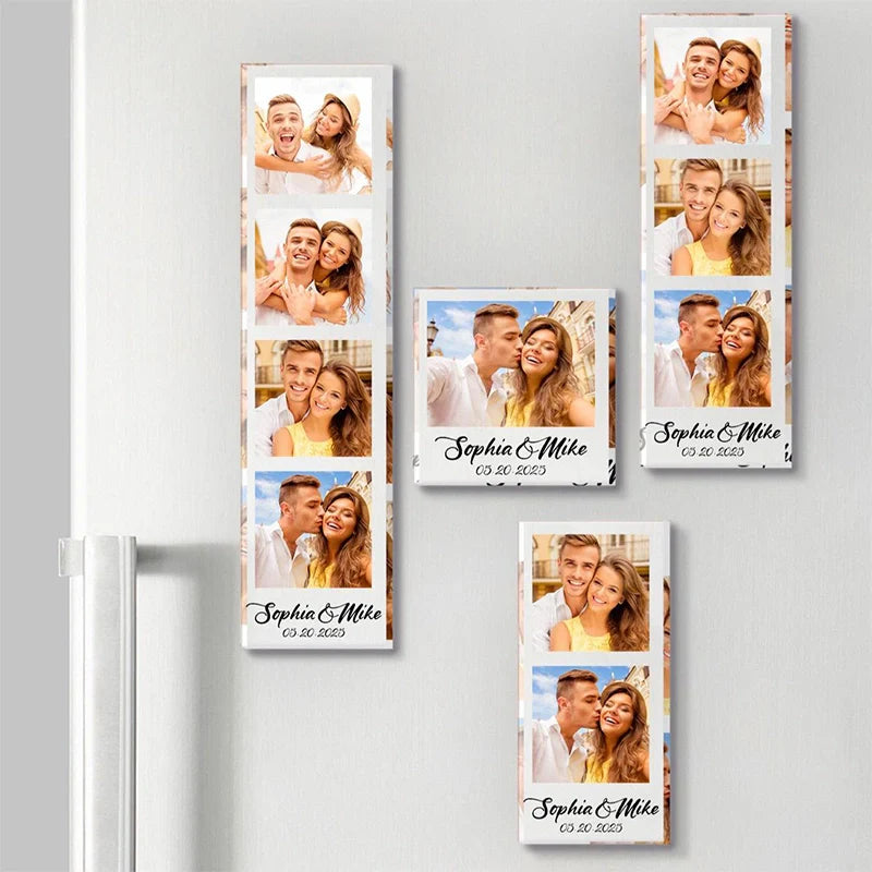 Personalized Photo Acrylic Fridge Magnet Custom