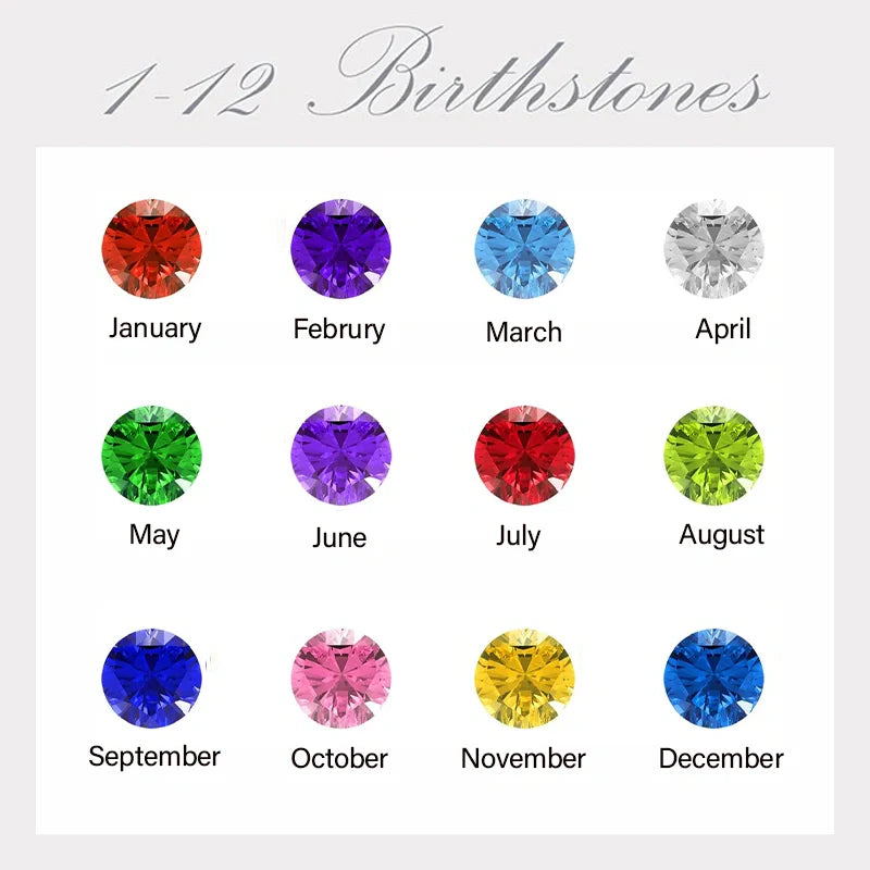 Personalized Baby Foot Necklace with Birthstone – Custom Birth Details Pendant for Mom | Mother’s Day Gift for New Mom