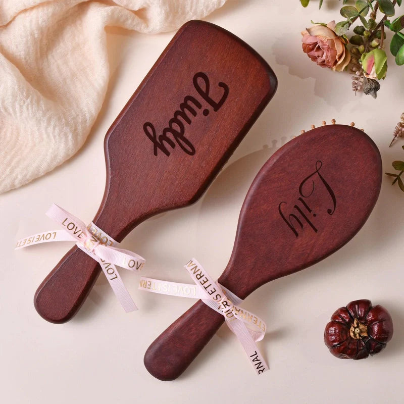 Personalized Bamboo Comb