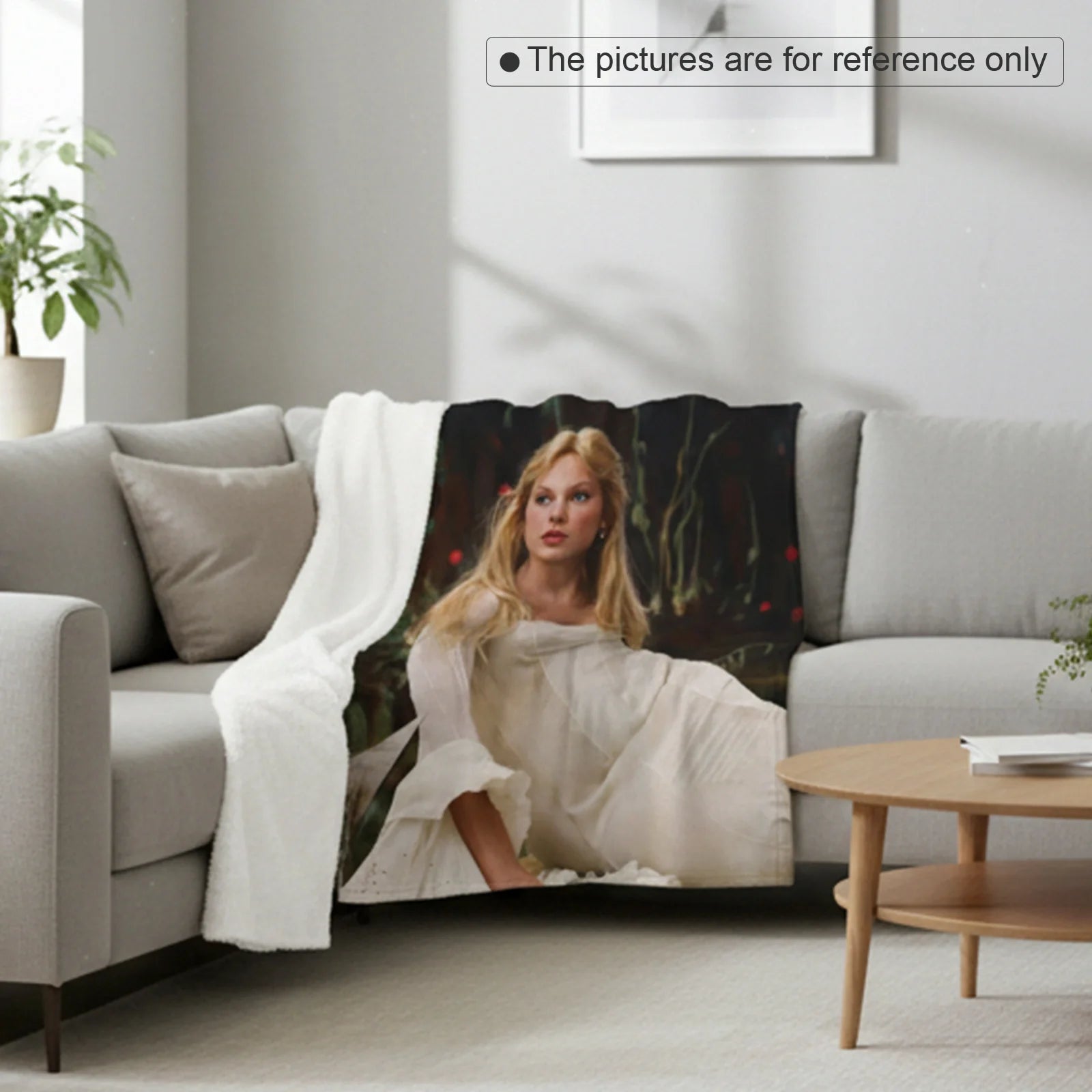 Personalized Photo Blanket – Custom Cozy Fleece Throw with Full-Color Printing