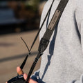 Personalized Camera Strap – Vegan Leather Neck Strap for DSLR & Mirrorless Cameras