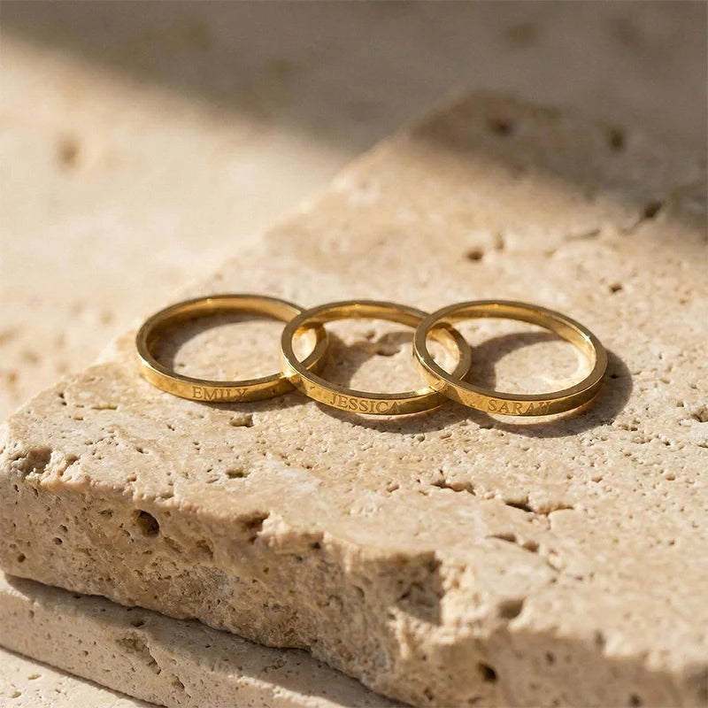 Personalized Engraved Ring
