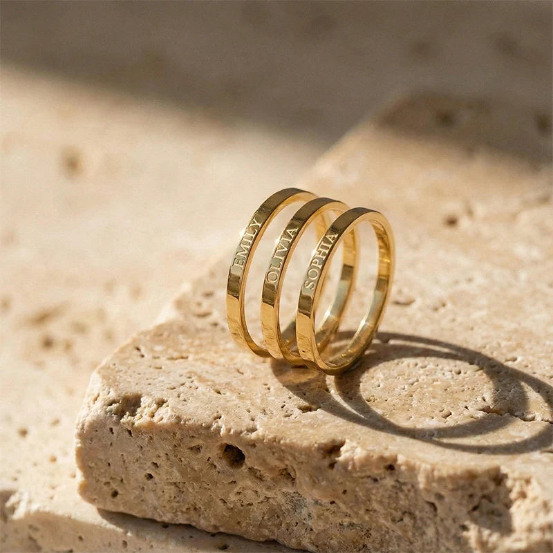 Personalized Engraved Ring
