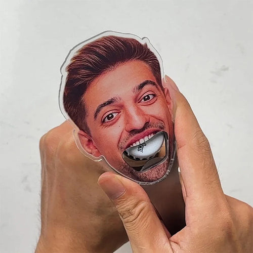 Custom Photo Magnetic Fridge Bottle Opener Gift