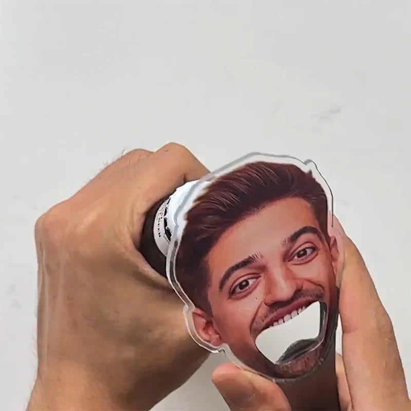 Custom Photo Magnetic Fridge Bottle Opener Gift