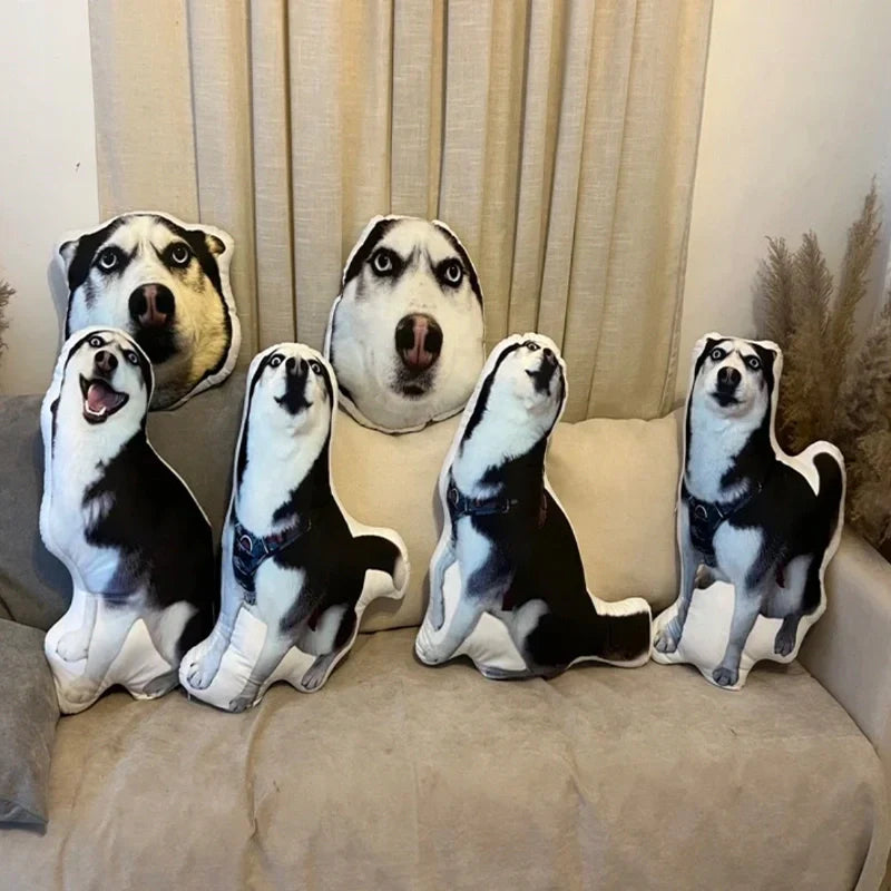 Personalized Funny Pet Photo Cushion Doll