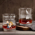 Personalized Funny Whiskey Glass for Couples – Bold Anniversary & Valentine’s Day Gift for Husband or Boyfriend