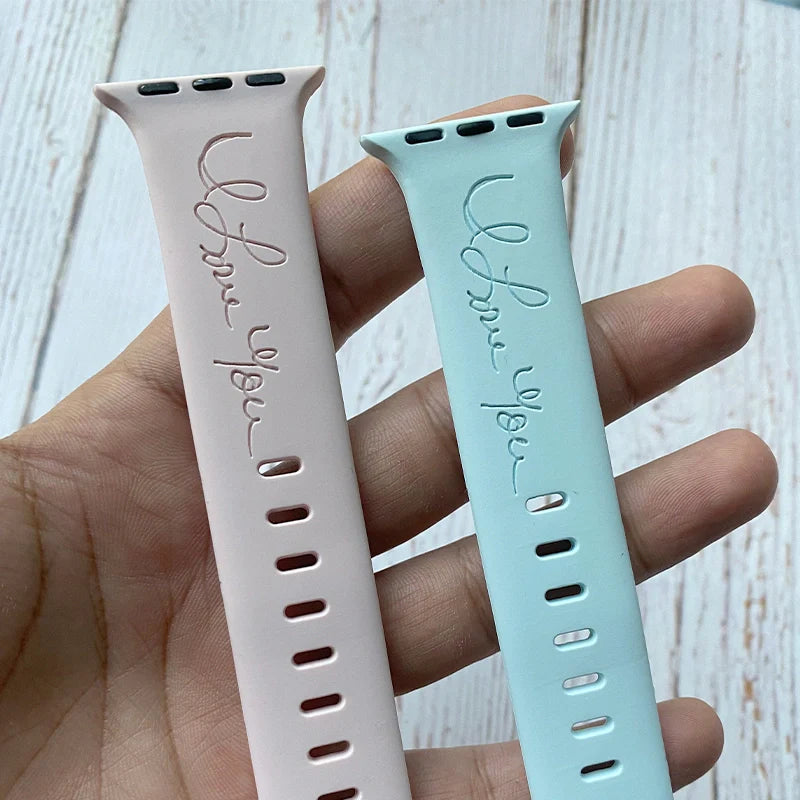 Personalized Handwriting Apple Watch Band