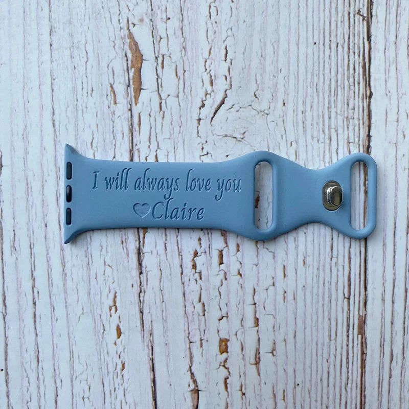 Personalized Handwriting Apple Watch Band