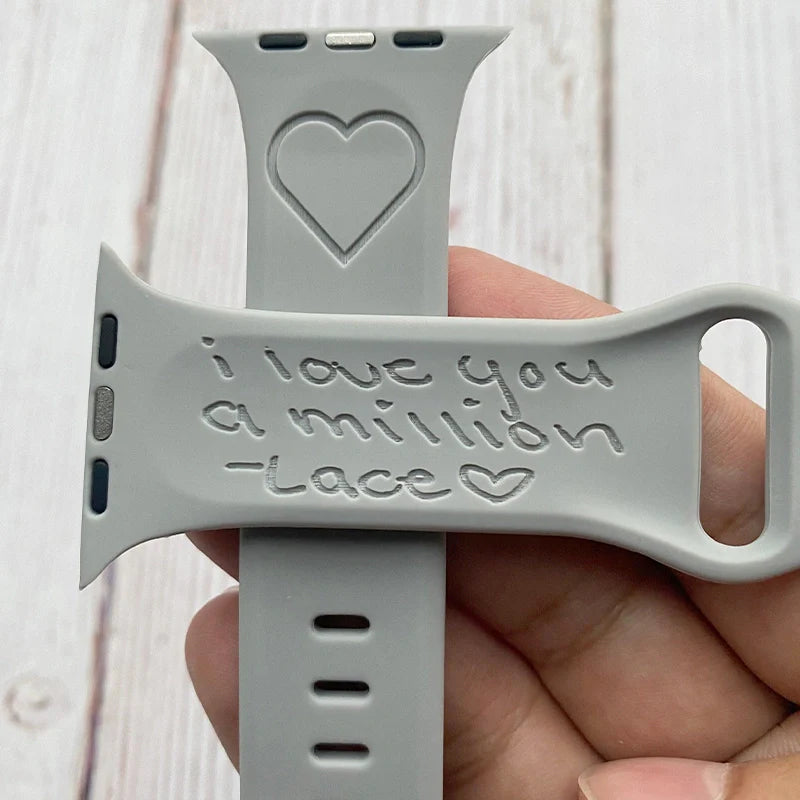 Personalized Handwriting Apple Watch Band