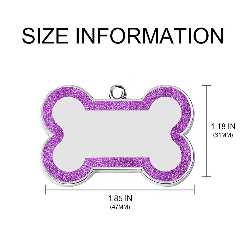 Personalized Leather Dog Collar with Name – Custom Engraved Pet ID Collar | Adjustable Dog Accessory