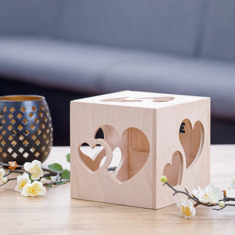 Personalized Magic Projection Box – Custom Message Light Gift for Girlfriend, Wife & Couples