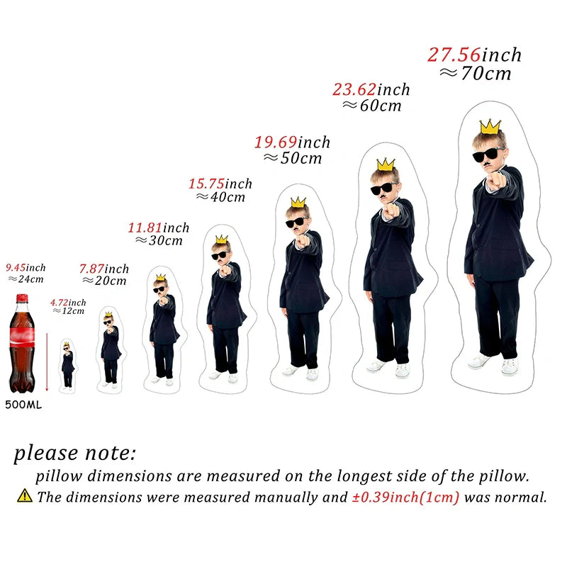 Personalized Photo Body Pillow Doll